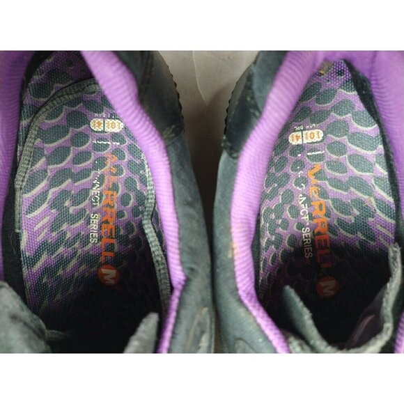 Womens Merrell Proterra GTX Hiking Shoes Size 9 Black/purple J48118 - Picture 8 of 10